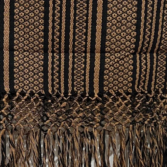 Traditional Mexican rebozo from Oaxaca Mex. Mexican shawl! - Picture 6 of 9
